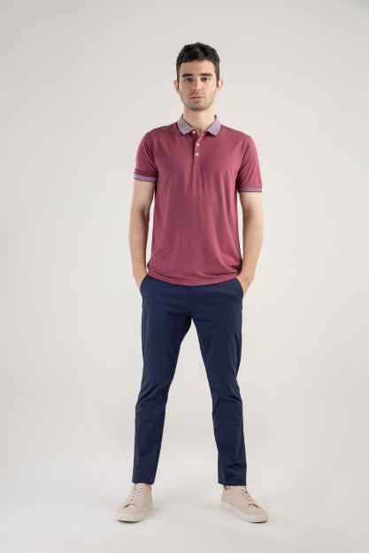 Polo qisqa qisma Terra Pro, erkaklar uchun, paxta qizil XXL SS21CA2N-17-10012