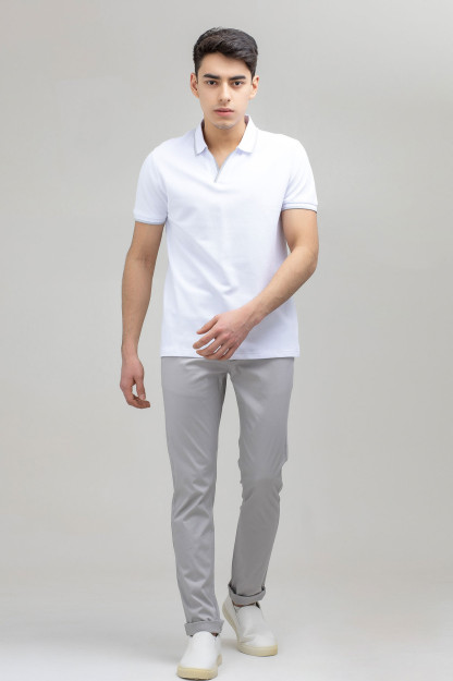 Поло Короткий Рукав Terra Pro, для мужчин, хлопок White M SS21CA2N-17-1-9669