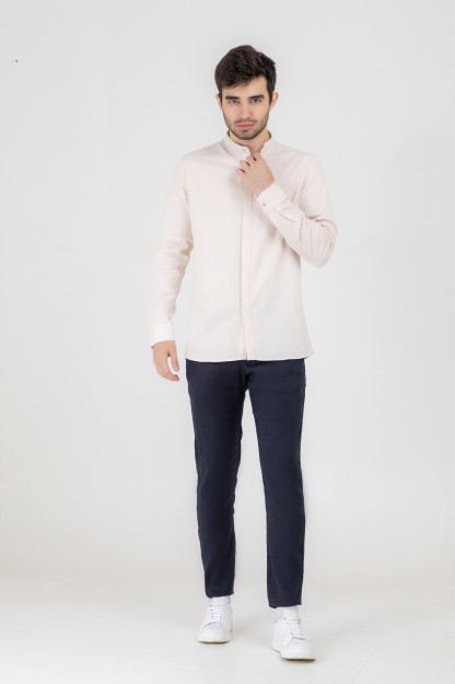 Рубашка длинный рукав Beige M SS22CA2N-19-14-10970