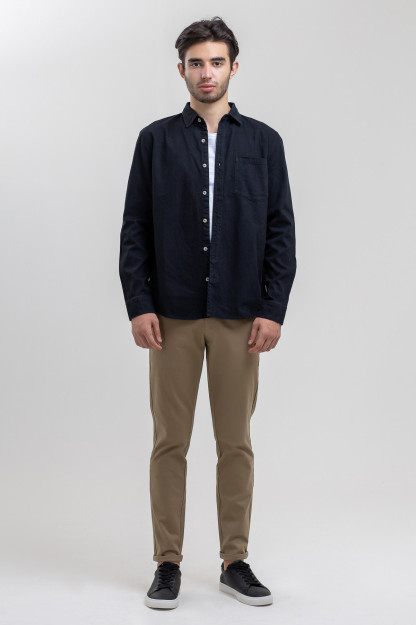 Рубашка длинный рукав Black M AW20CA2N-19-4-8798