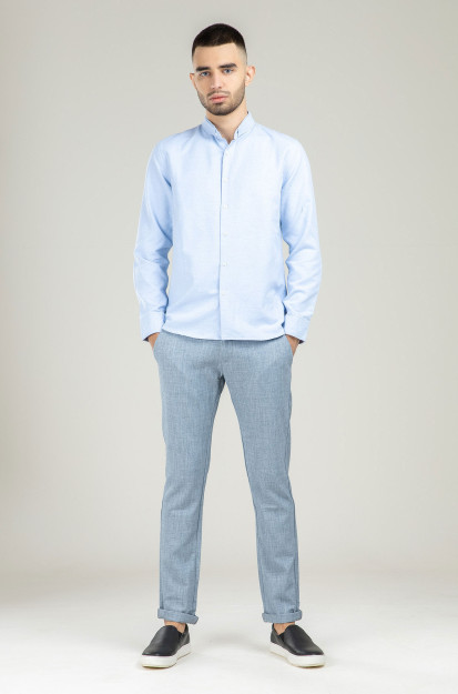 Рубашка длинный рукав Blue L AW21CA2N-19-10281