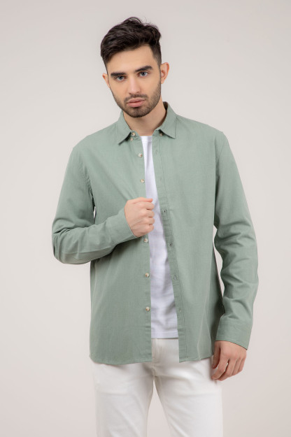 Ko'ylak uzoq qisma yashil XL AW21CA2N-19-10356