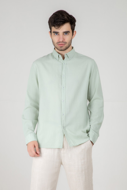 Ko'ylak uzoq qisma yashil XL SS22CA2N-19-59-10977
