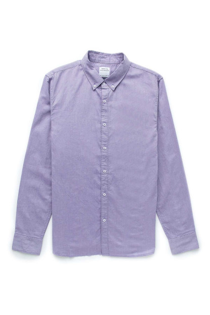 Ko'ylak uzoq qisma Terra Pro, erkaklar uchun, paxta Violet M AW20CA2N-19-11-8937