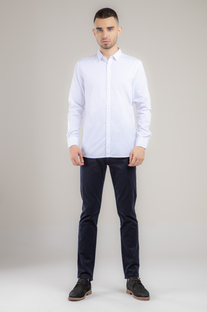 Рубашка Длинный Рукав Terra Pro, для мужчин, хлопок White M AW20CL2N-19-10649