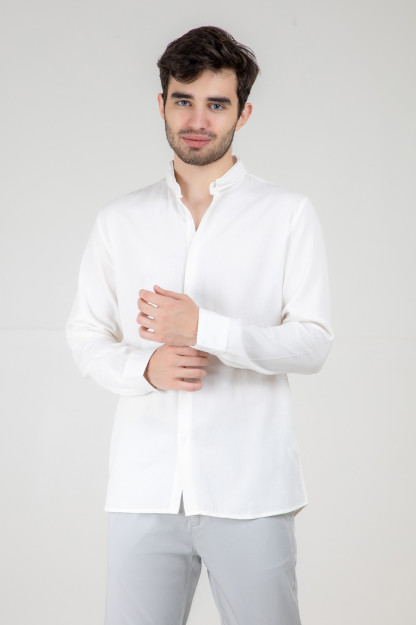 Ko'ylak uzoq qisma oq XXL SS22CA2N-19-1-10974