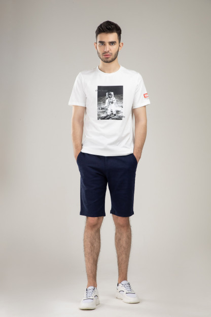 Terra Pro Shorts, erkaklar uchun, zig'ir Navy 31 SS21CA3N-26-10053