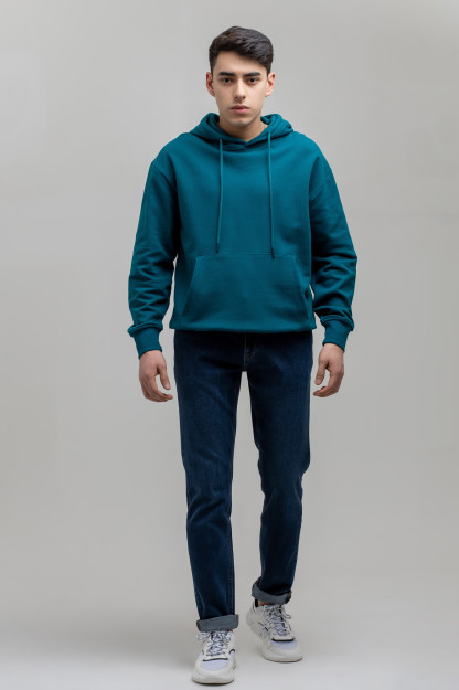 Толстовка короткая длина Aquamarine S SS21CA2N-2-18-9878