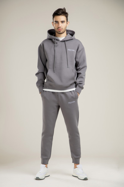 Sweatshirt qisqa uzunligi Dark Grey M AW21CA2S-2-10140