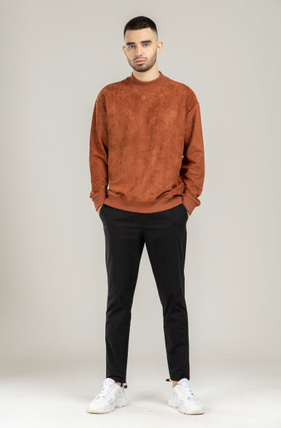 Толстовка Короткая Длина Terra Pro, для мужчин, флок Clay Brown XXL AW21CA2N-2-10080