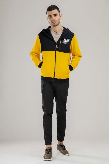 Sweatshirt qisqa uzunligi Terra Pro, erkaklar uchun, neopren sariq XXL SS21CA2N-2-15-9729