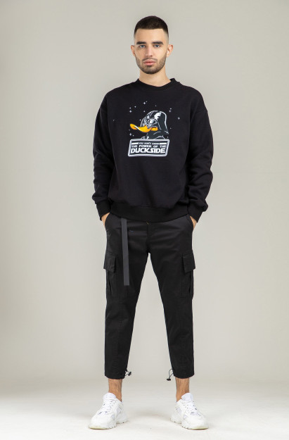 Толстовка Короткая Длина Terra Pro, для мужчин, трикотаж Black XL AW21CA2N-2-10157