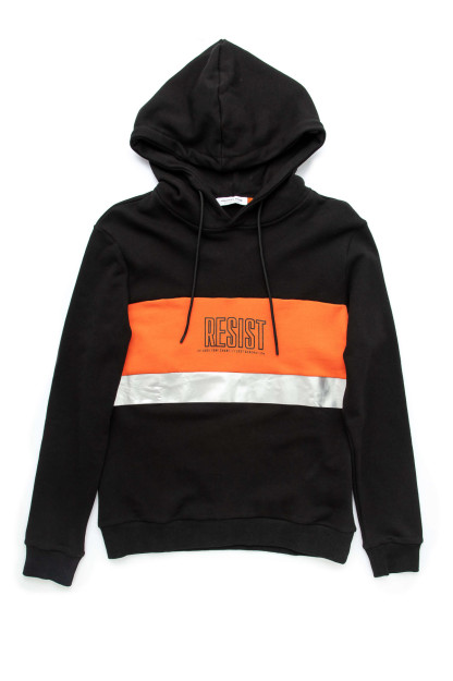 Sweatshirt qisqa uzunligi Terra Pro, erkaklar uchun, paxta qora M AW20CA2N-2-4-8882
