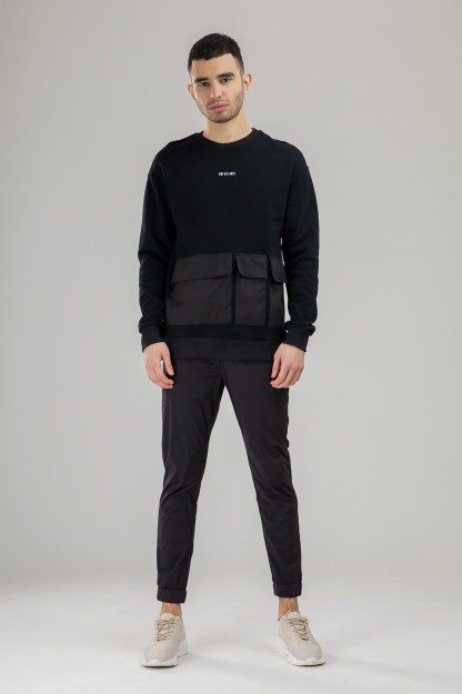 Толстовка Короткая Длина Terra Pro, для мужчин, хлопок Black XL SS21CA2N-2-4-9699