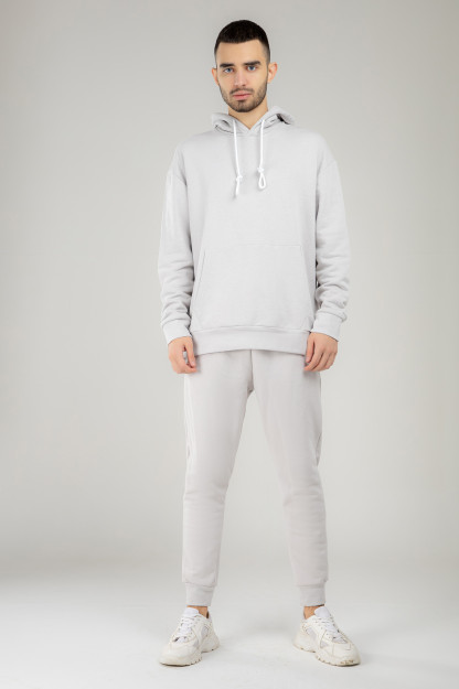 Sweatshirt qisqa uzunligi Terra Pro, erkaklar uchun, paxta Grey L AW21CA2S-2-10196