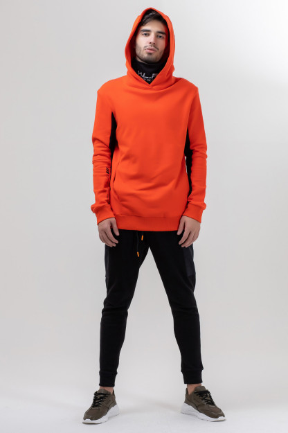 Толстовка короткая Длина Terra Pro, для мужчин, хлопок Orange M AW20CA2N-2-16-8862
