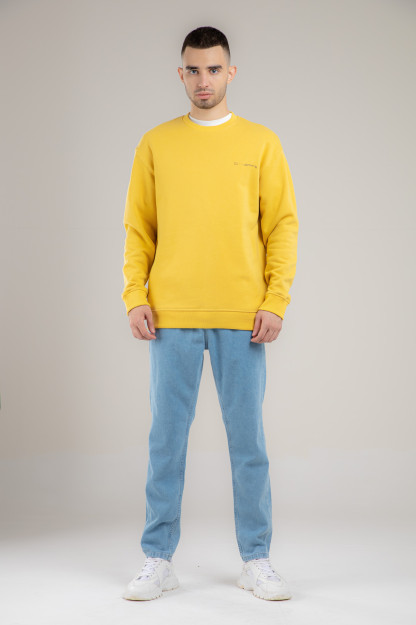 Толстовка Короткая Длина Terra Pro, для мужчин, хлопок Yellow XXL AW21CA2N-2-10154