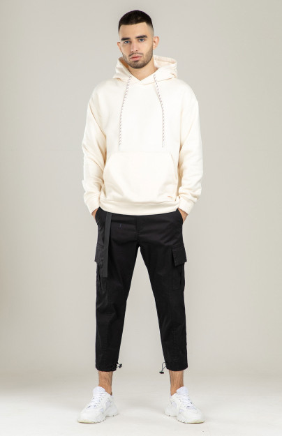 Sweatshirt qisqa uzunligi Whisper oq L AW21CA2N-2-10180
