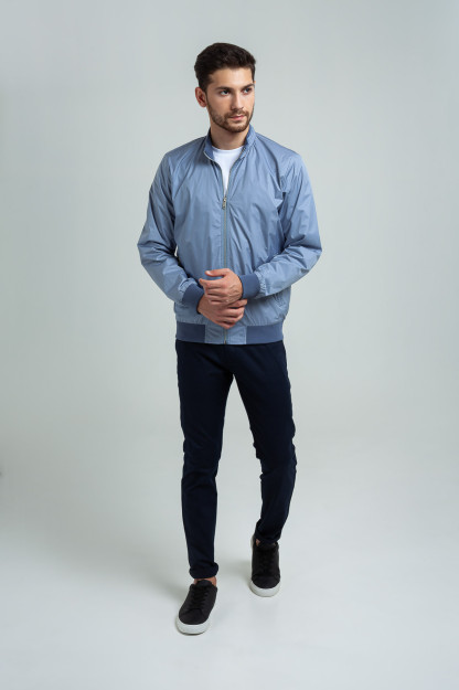 Windbreaker qisqa ko'k S SS20CA1N-27-5-7232