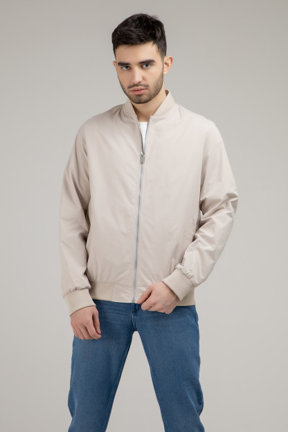 Windbreaker qisqa uzunligi bej XL SS22CA1N-27-14-11035