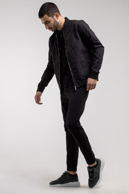 Ветровка короткая длина Black L AW20CA1N-27-4-8760
