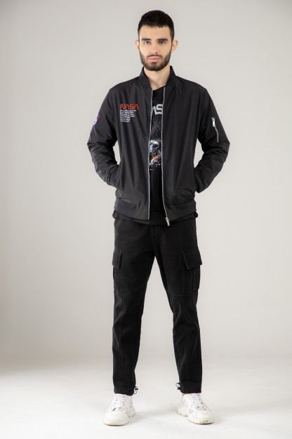 Ветровка короткая длина Black XL AW21CA1N-27-10440