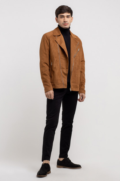 Windbreaker qisqa uzunligi jigarrang L AW20CA1N-27-17-8990