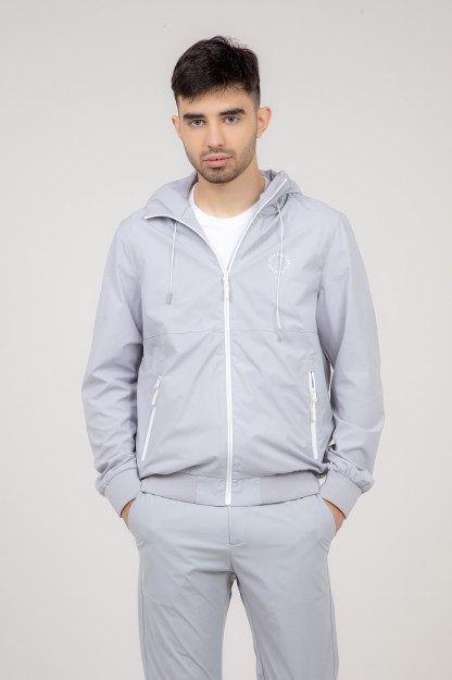 Windbreaker qisqa uzunligi Grey M SS22CA1N-27-40-11162