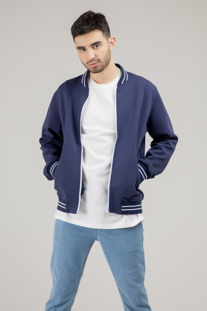 Windbreaker qisqa uzunligi Navy XXL SS22CA1N-27-7-10884
