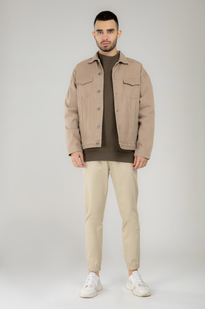 Ветровка Короткая Длина Terra Pro, для мужчин, деним Beige L AW21DE1N-27-10540