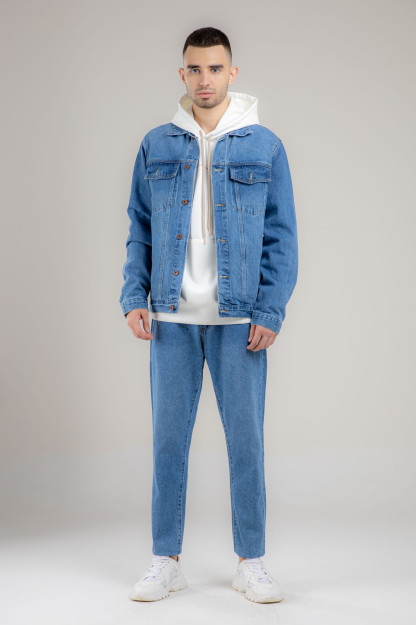 Windbreaker qisqa uzunligi Terra Pro, erkaklar uchun, Denim Blue XXL AW21DE1S-27-10351