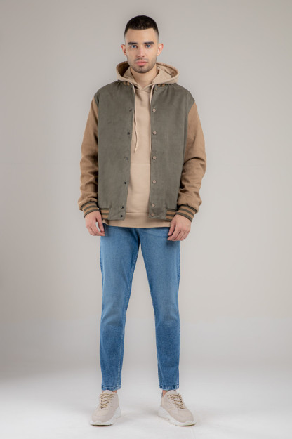 Windbreaker qisqa uzunligi Terra Pro, erkaklar uchun, flok Khaki L AW21CA1N-27-10432