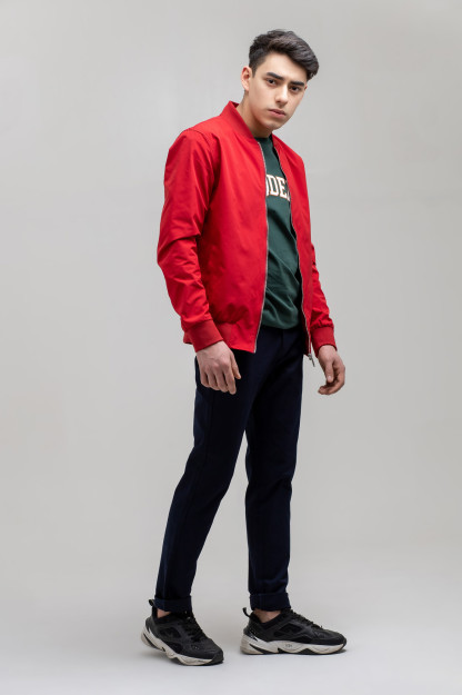 Windbreaker qisqa uzunligi Terra Pro, erkaklar uchun, plashevka Dark Red M SS21CA1N-27-13-9421