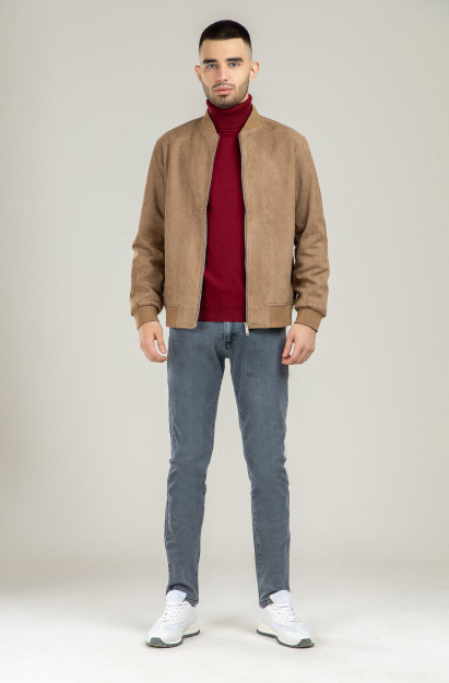 Ветровка Короткая Длина Terra Pro, для мужчин, замша Beige L AW21CA1N-27-10124