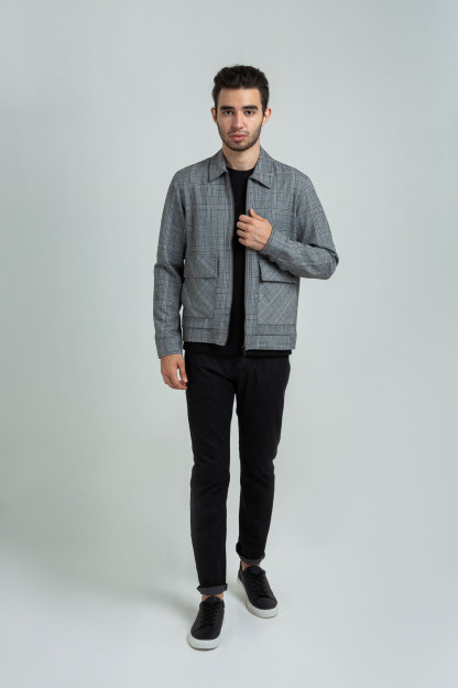 Windbreaker qisqa Terra Pro, erkaklar uchun, polyester Grey XXL SS20CA1N-27-3-7212