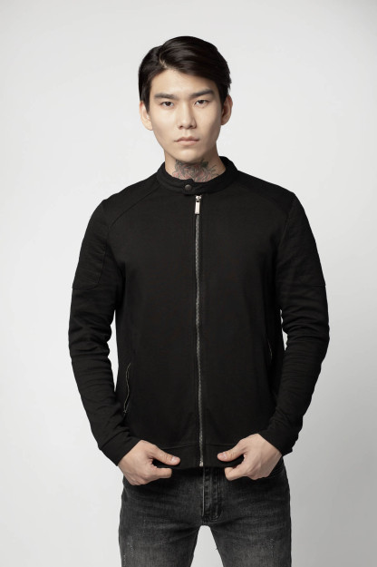 Windbreaker qisqa Terra Pro, erkaklar uchun, paxta qora S SS20CA1N-27-4-7206