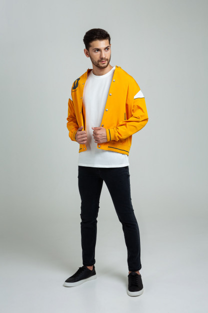 Windbreaker qisqa sariq L SS20CA1N-27-15-7208