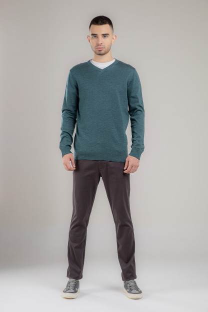 Jumper uzoq qisma Terra Pro, erkaklar uchun, poliester Aquamarine M  AW21CA2N-29-10628