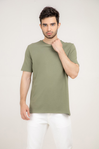 Futbolka qisqa qisma Khaki M  SS22CA2N-25-21-11790