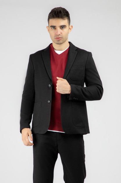 Blazer qisqa uzunligi qora 52  AW22CA2N-16-11953