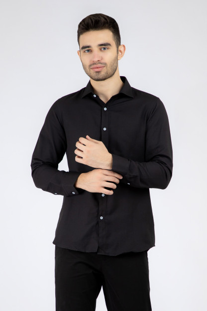 Ko'ylak uzun qisma qora L  AW22CA2N-19-11723