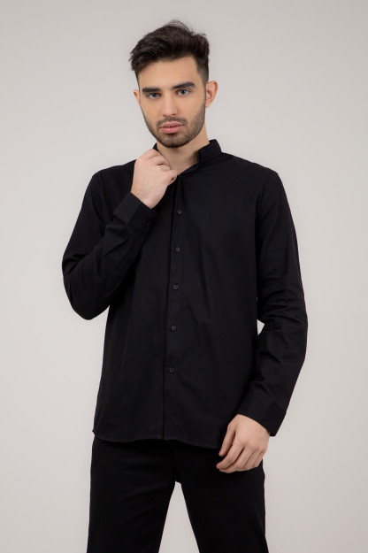 Ko'ylak uzun qisma qora XXL  SS22CA2N-19-4-10975