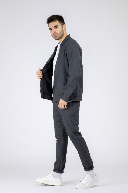 Shamolbardosh qisqa uzunligi Dark Grey L  AW22CA1S-27-11923