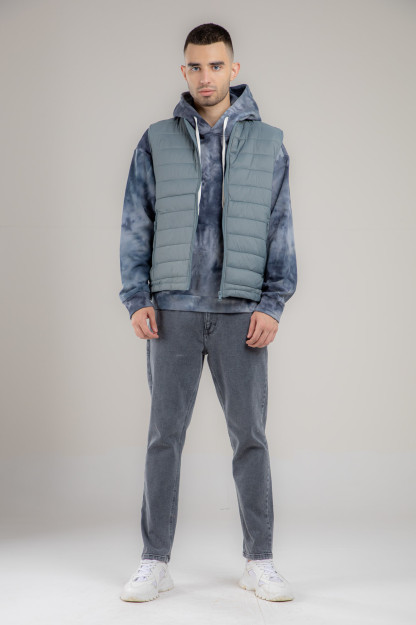 Yelek qisqa uzunligi yashil XL AW21CA1N-32-10350