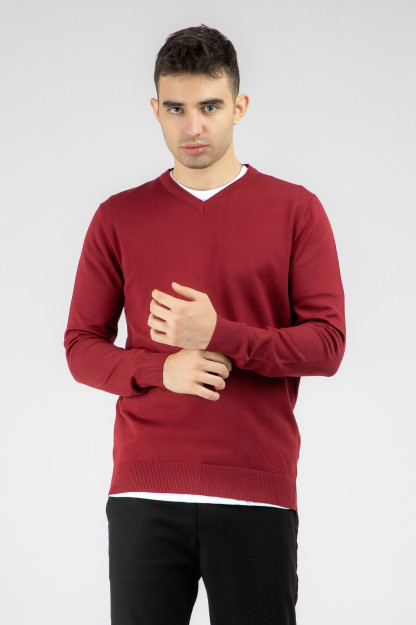 Джемпер длинный рукав Dark Red S AW22CA2N-29-11991