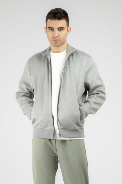 Ветровка короткая длина Grey M AW22CA1N-27-11836