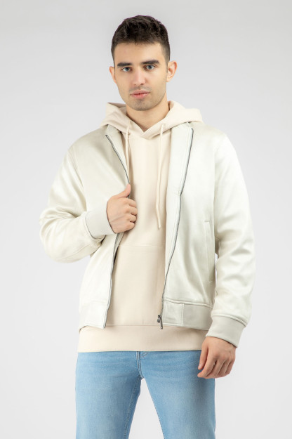 Windbreaker qisqa uzunligi Whisper White M AW22CA1N-27-11824