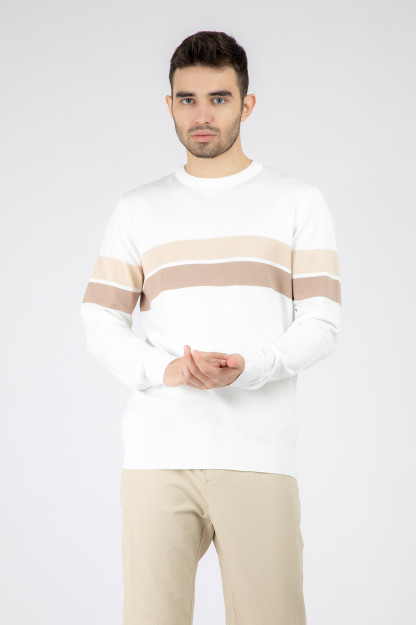 Джемпер длинный рукав Beige M AW22CA2N-29-11989