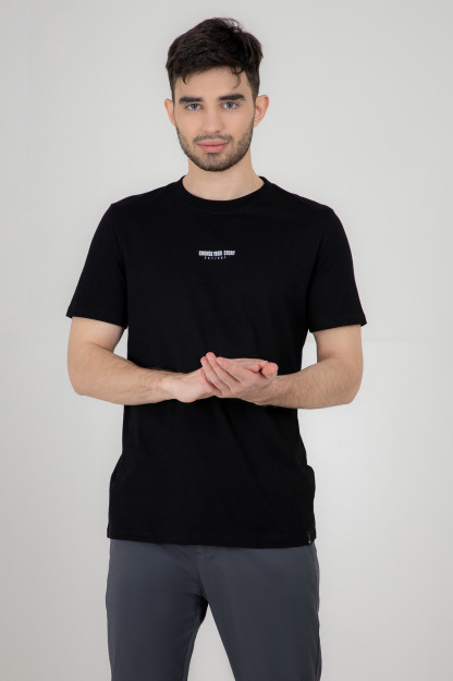 Qora XL qisqa qisma futbolka  SS22CA2N-25-4-11482