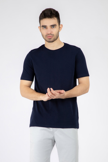futbolka qisqa qisma Navy S  SS22CA2N-25-7-11782